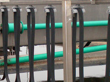 Rectangular Scraper Bridges in a Wastewater Treatment plant